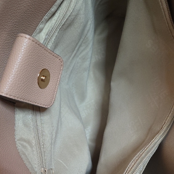 Jones‎ New York Tan Tote with Front Pocket - Picture 14 of 16